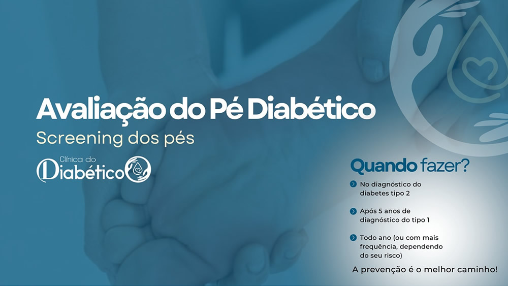 ciad - clinica do diabetico - Screening dos pes banner
